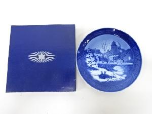 ROYAL COPENHAGEN　イヤープレート　1999　「The Sleigh Ride」